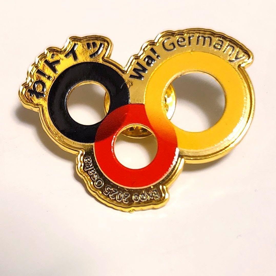 大阪 関西万博 ドイツ館 ピンバッチ 万博 ドイツ館 ピンバッチ 6